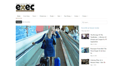 Desktop Screenshot of executivetraveller.in