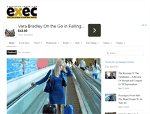 Tablet Screenshot of executivetraveller.in